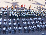 Youth day march front of city hall